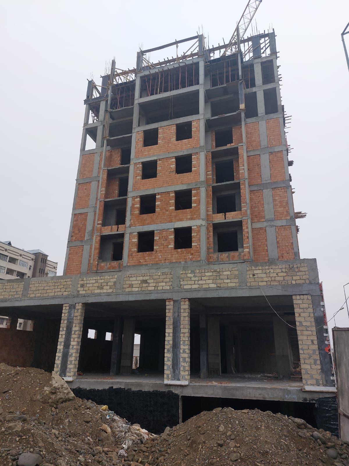 Gence şehri kanalizasyon alt yapı işleri